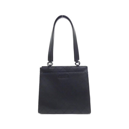 Chanel Calfskin Black Shoulder Bags