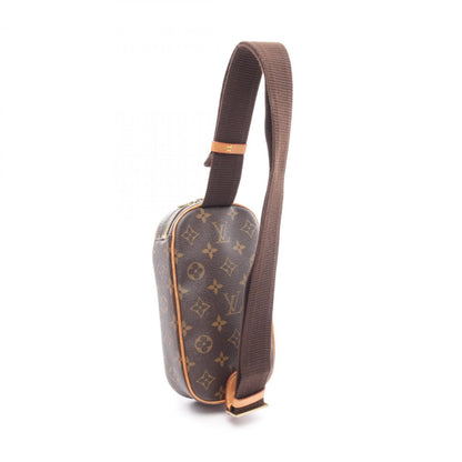 Louis Vuitton Coated Canvas Brown Crossbody Bags