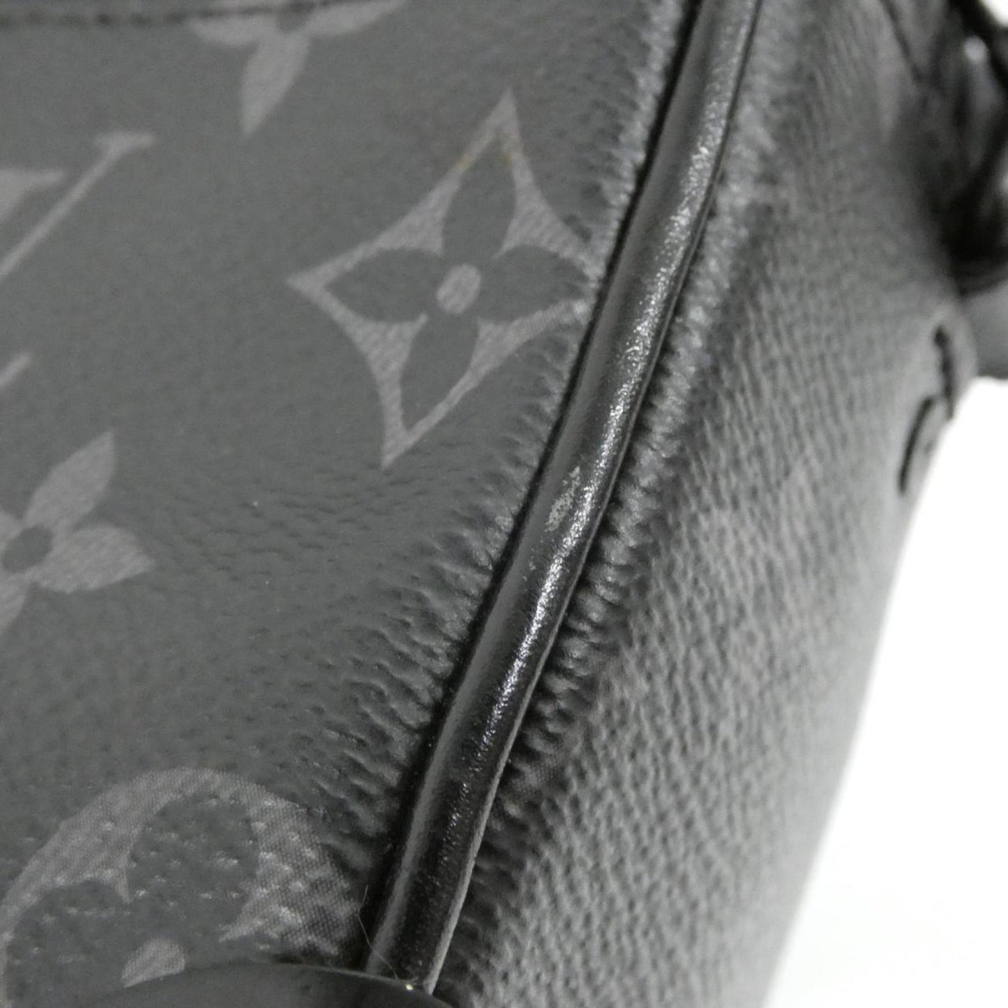 Louis Vuitton Coated Canvas Black Shoulder Bags