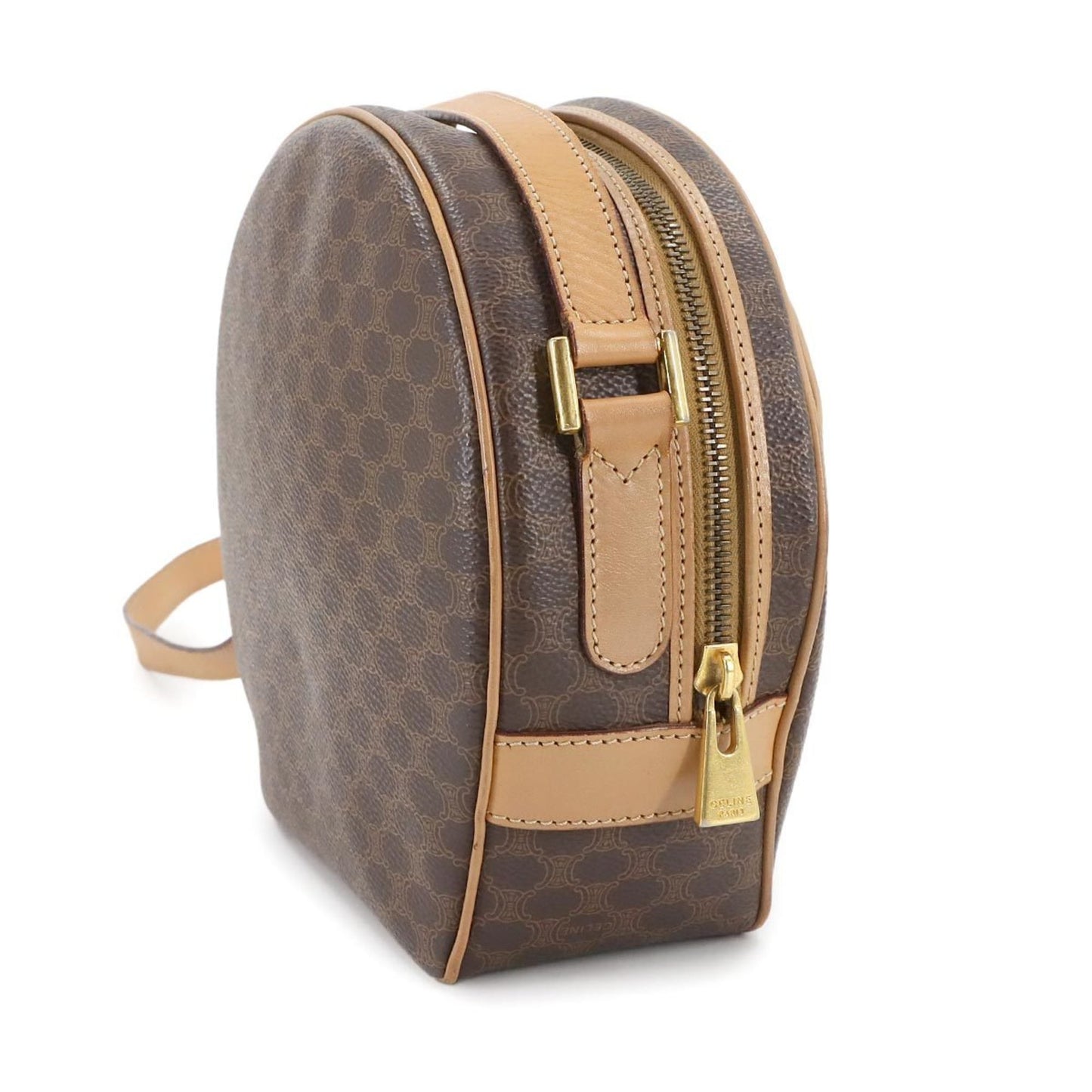 Celine Pvc Brown Shoulder Bags