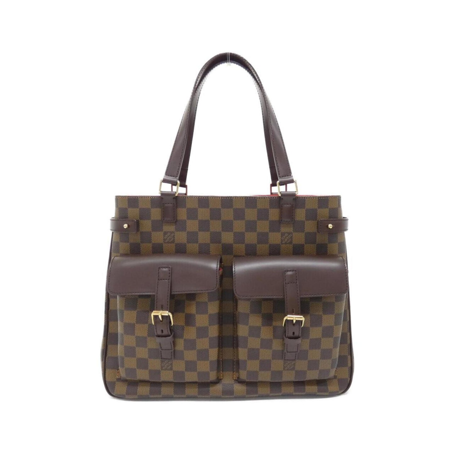 Louis Vuitton Coated Canvas Brown Handbags