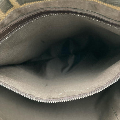 Fendi Canvas Brown Shoulder Bags
