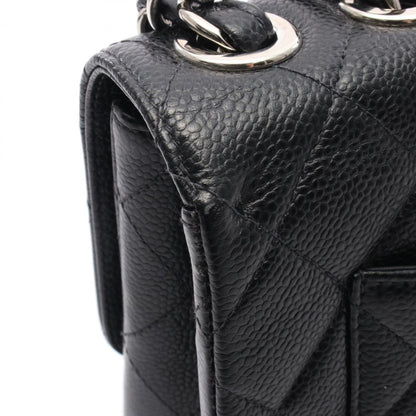 Chanel Calfskin Black Shoulder Bags