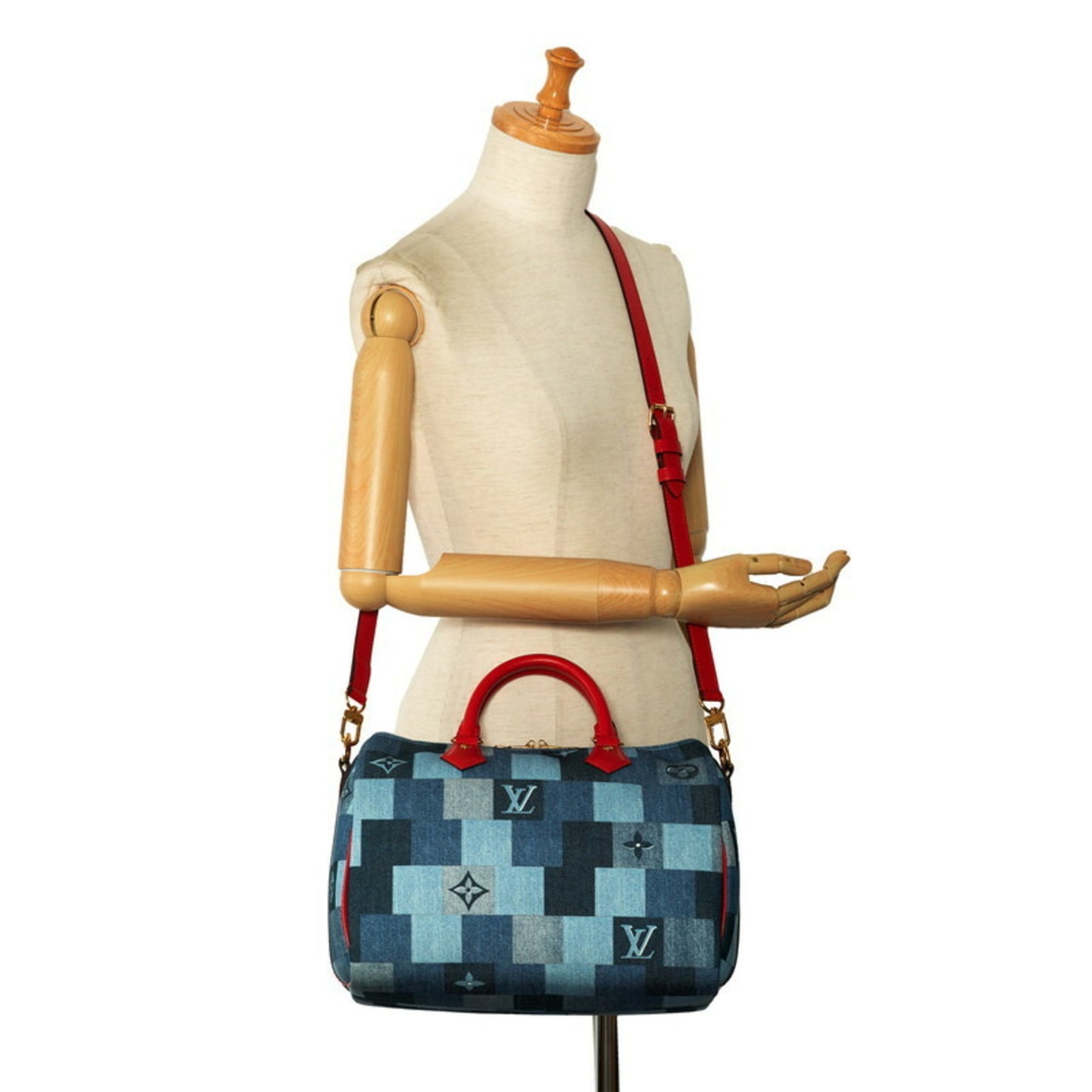 Louis Vuitton Denim Blue Handbags