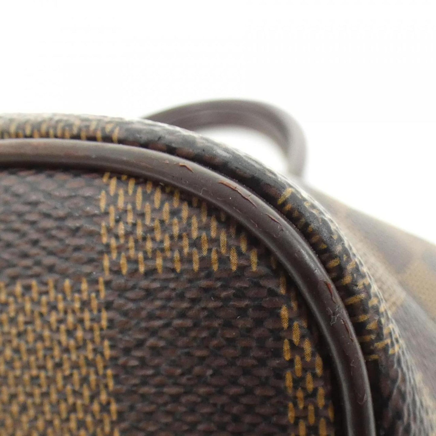 Louis Vuitton Coated Canvas Brown Handbags
