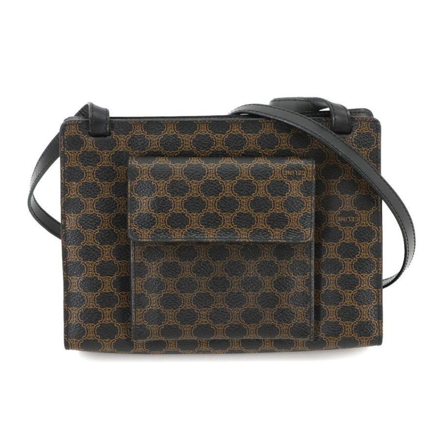 Celine Pvc Black Shoulder Bags