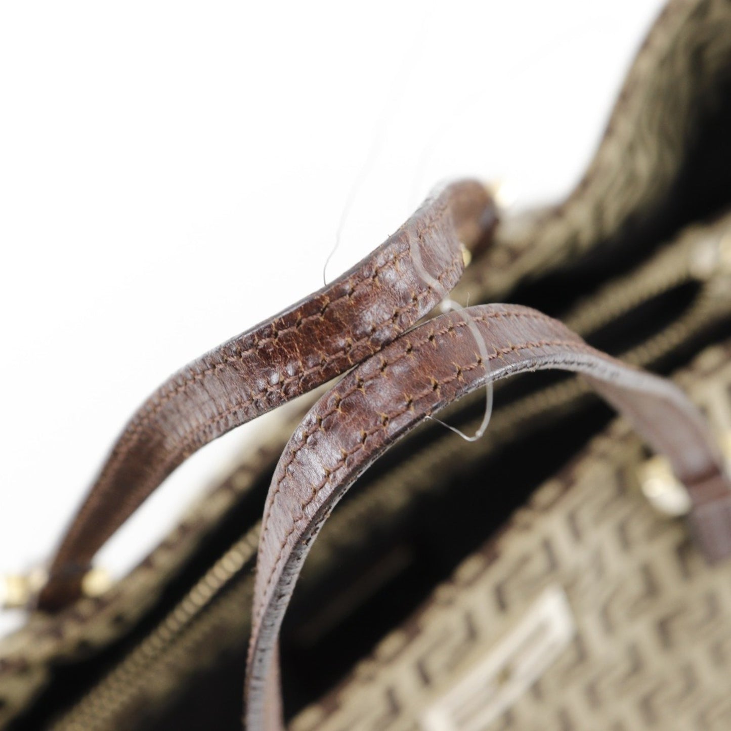 Fendi Nylon Brown Handbags