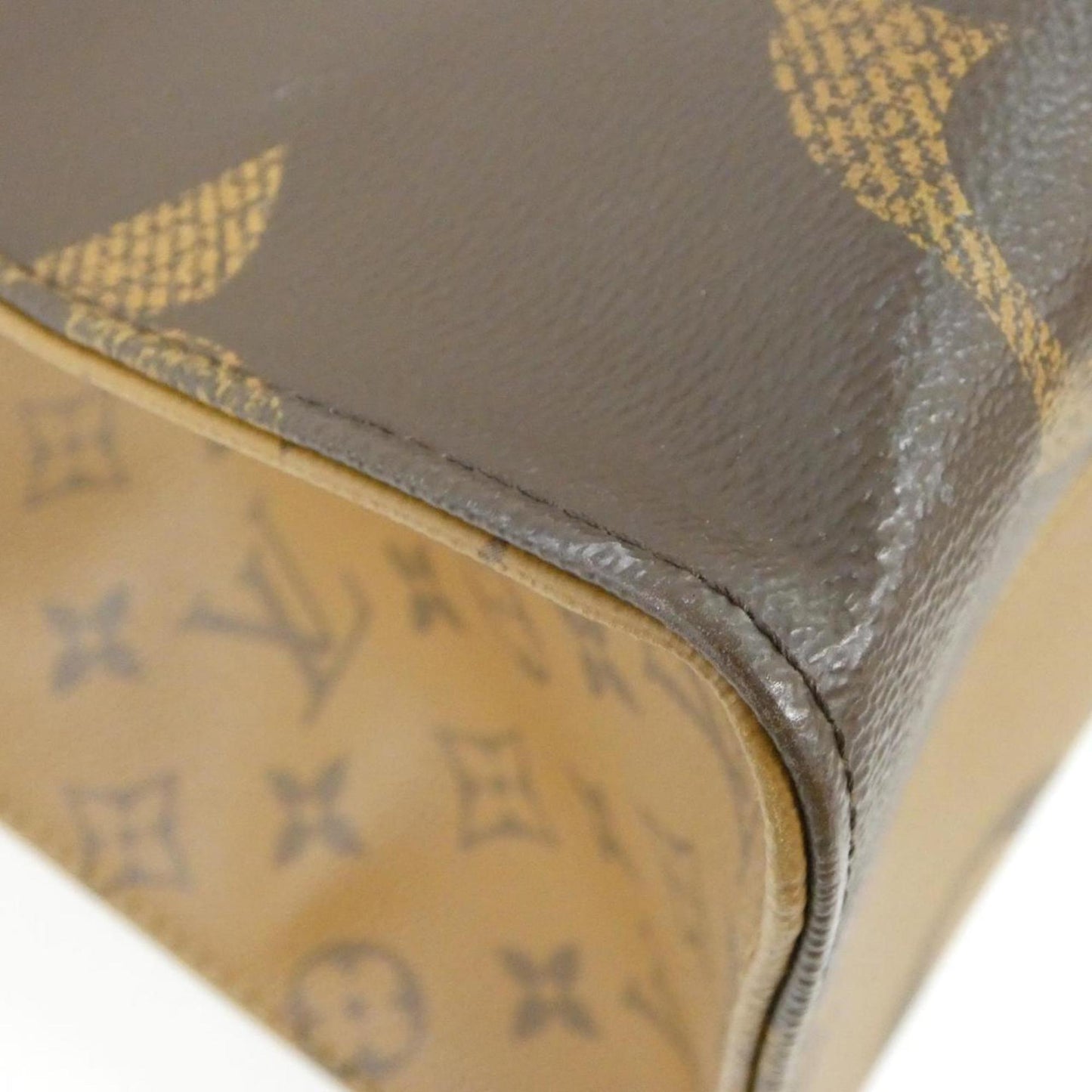 Louis Vuitton Coated Canvas Brown Handbags