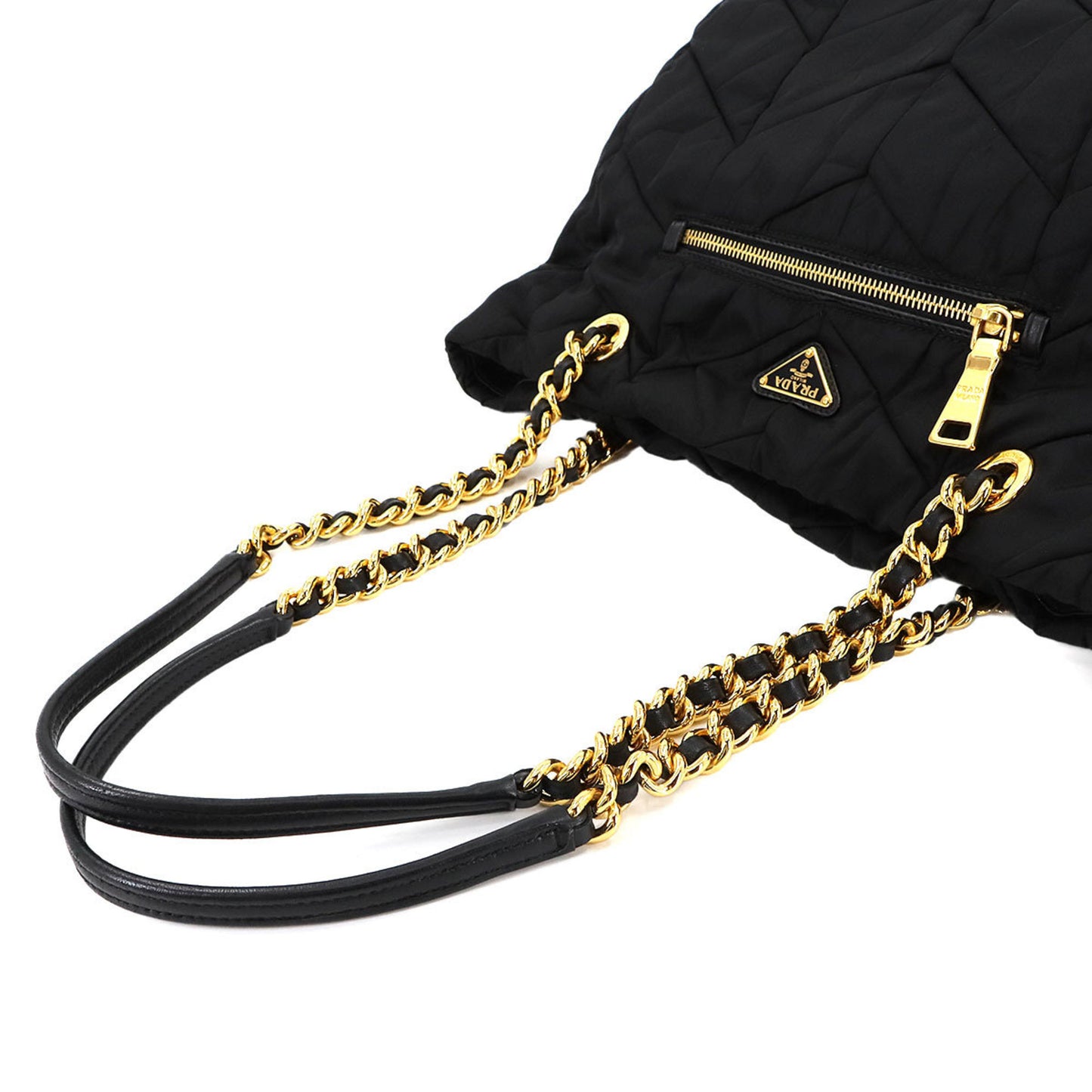 Prada Nylon Black Tote Bags