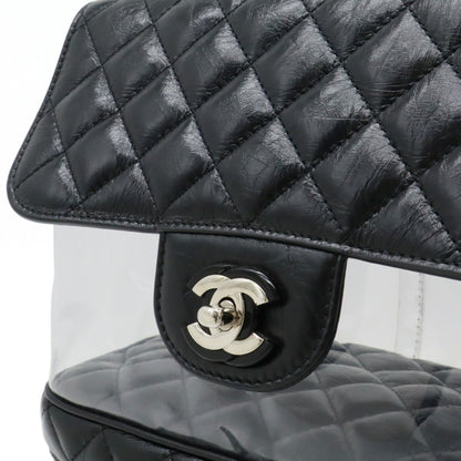 Chanel Pvc Black Shoulder Bags