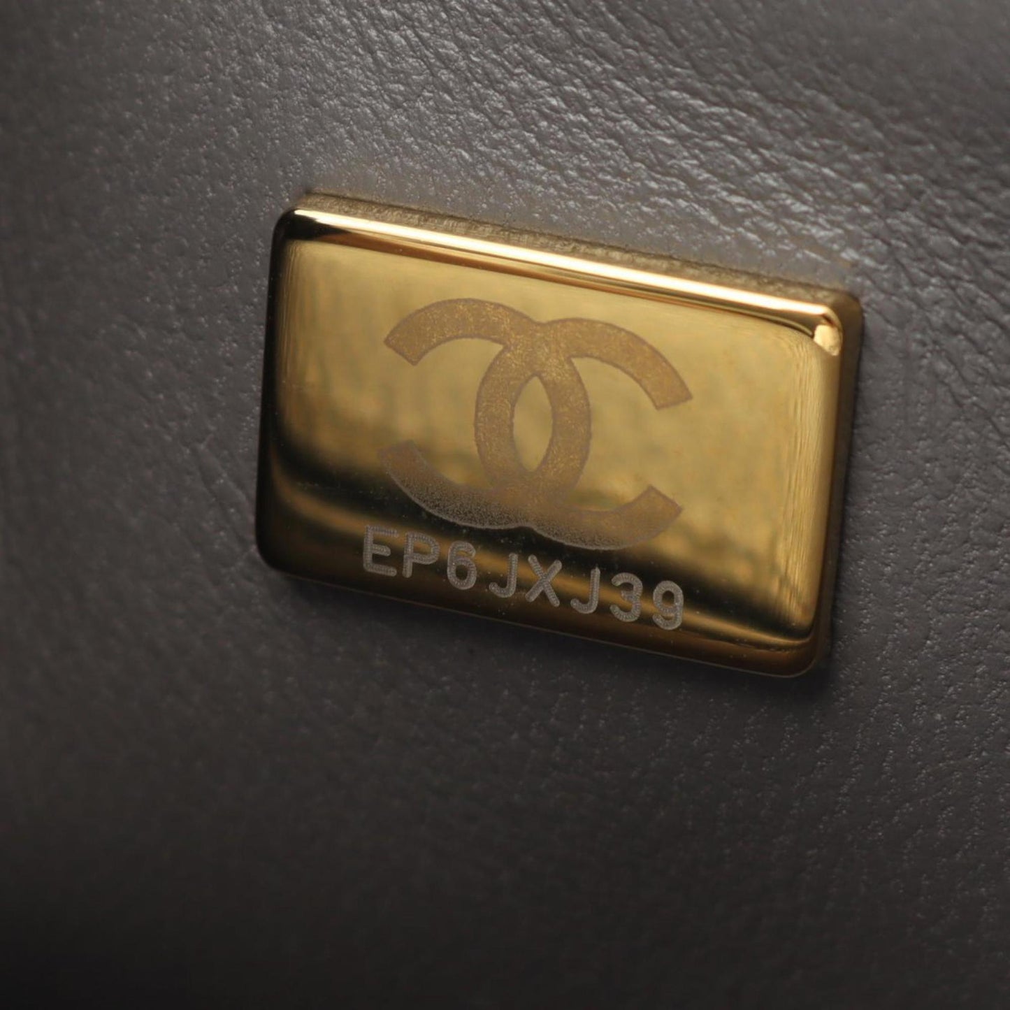 Chanel Calfskin Gray Shoulder Bags