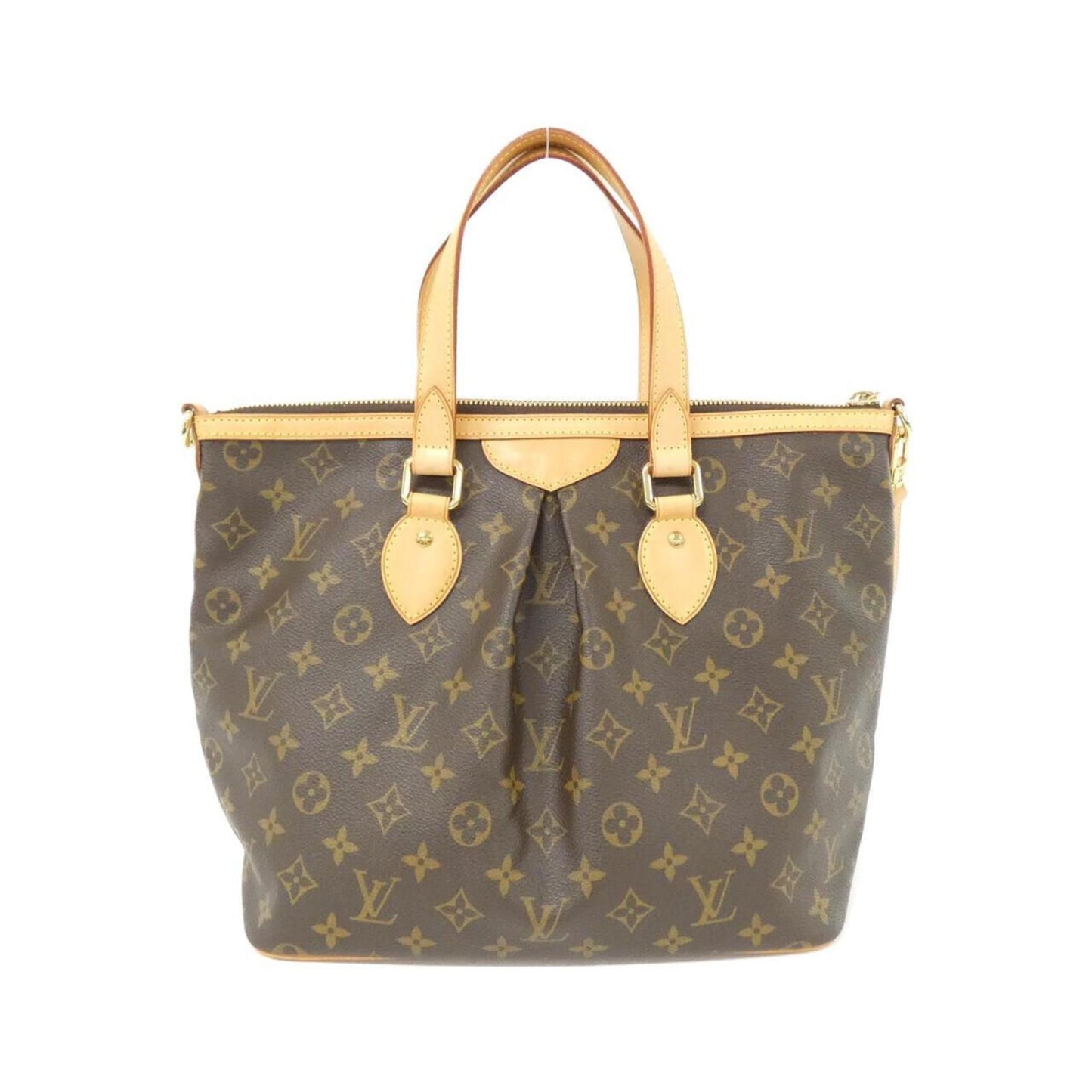 Louis Vuitton Coated Canvas Brown Handbags