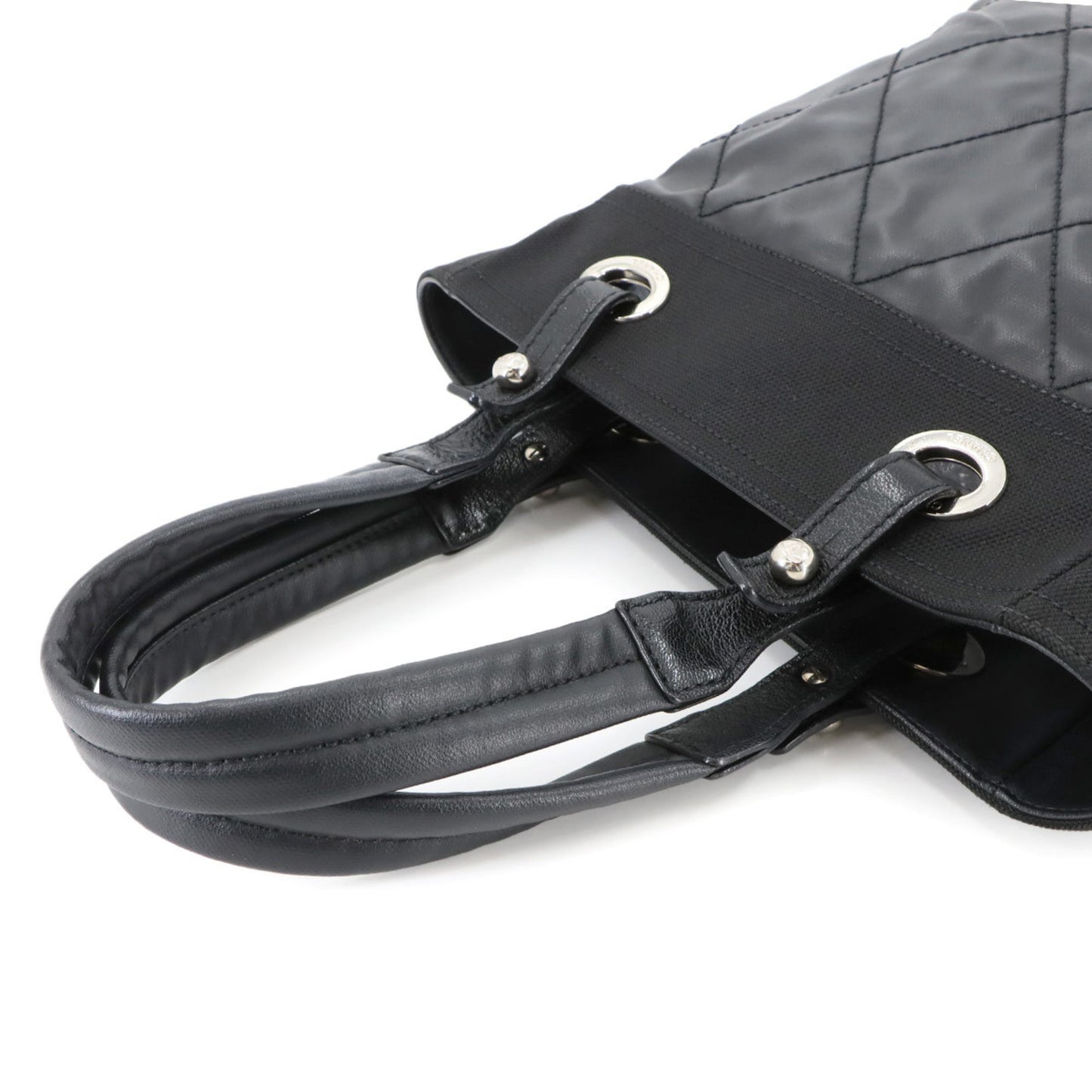 Chanel Nylon Black Tote Bags