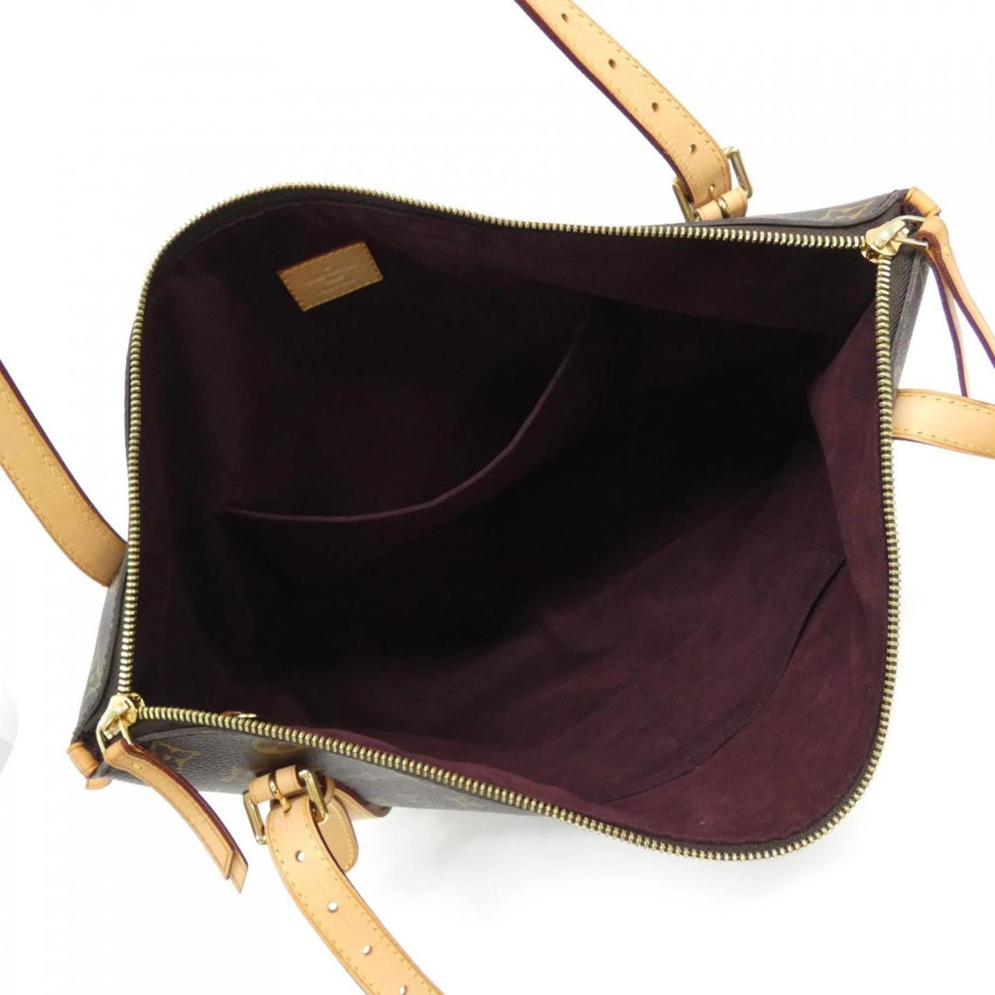 Louis Vuitton Coated Canvas Brown Shoulder Bags