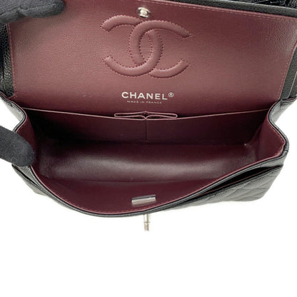 Chanel Calfskin Black Shoulder Bags