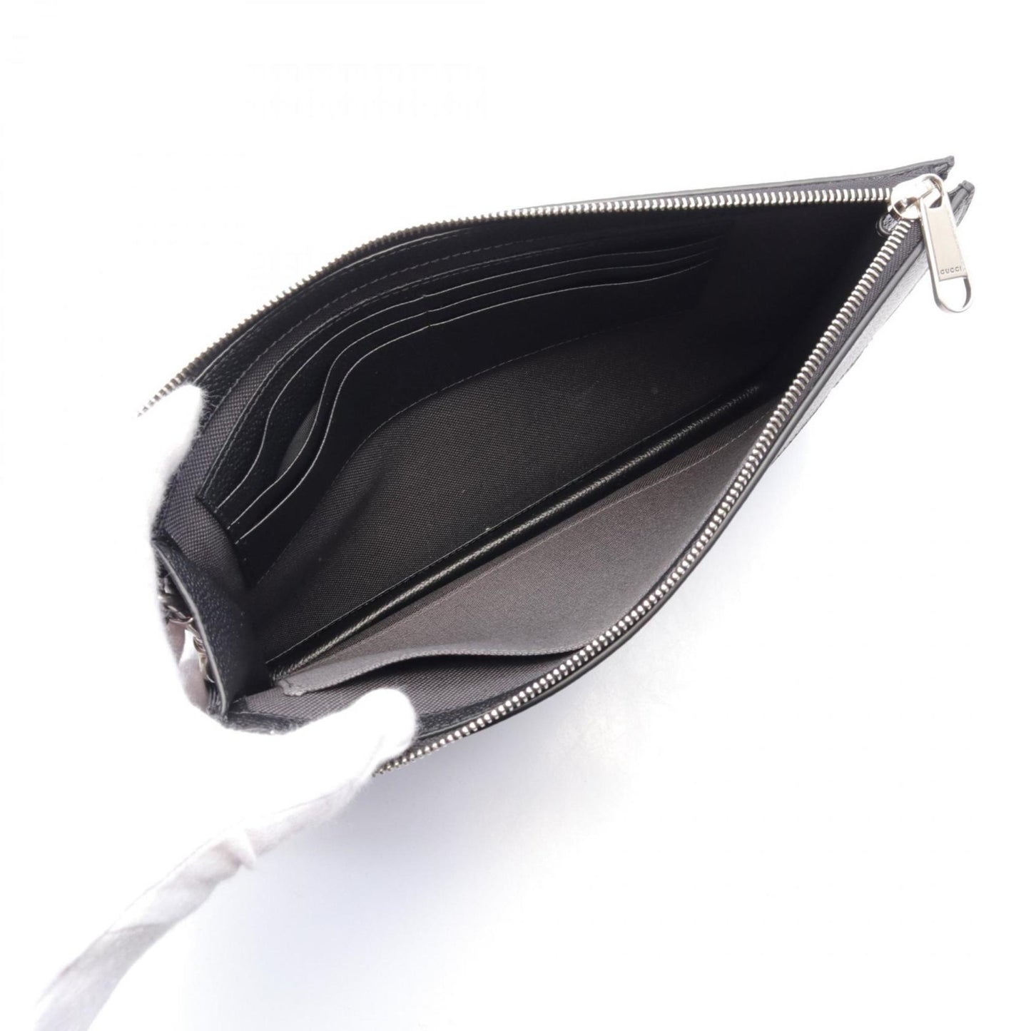 Gucci Pvc Black Clutch Bags