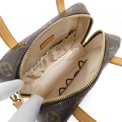 Louis Vuitton Coated Canvas Brown Handbags