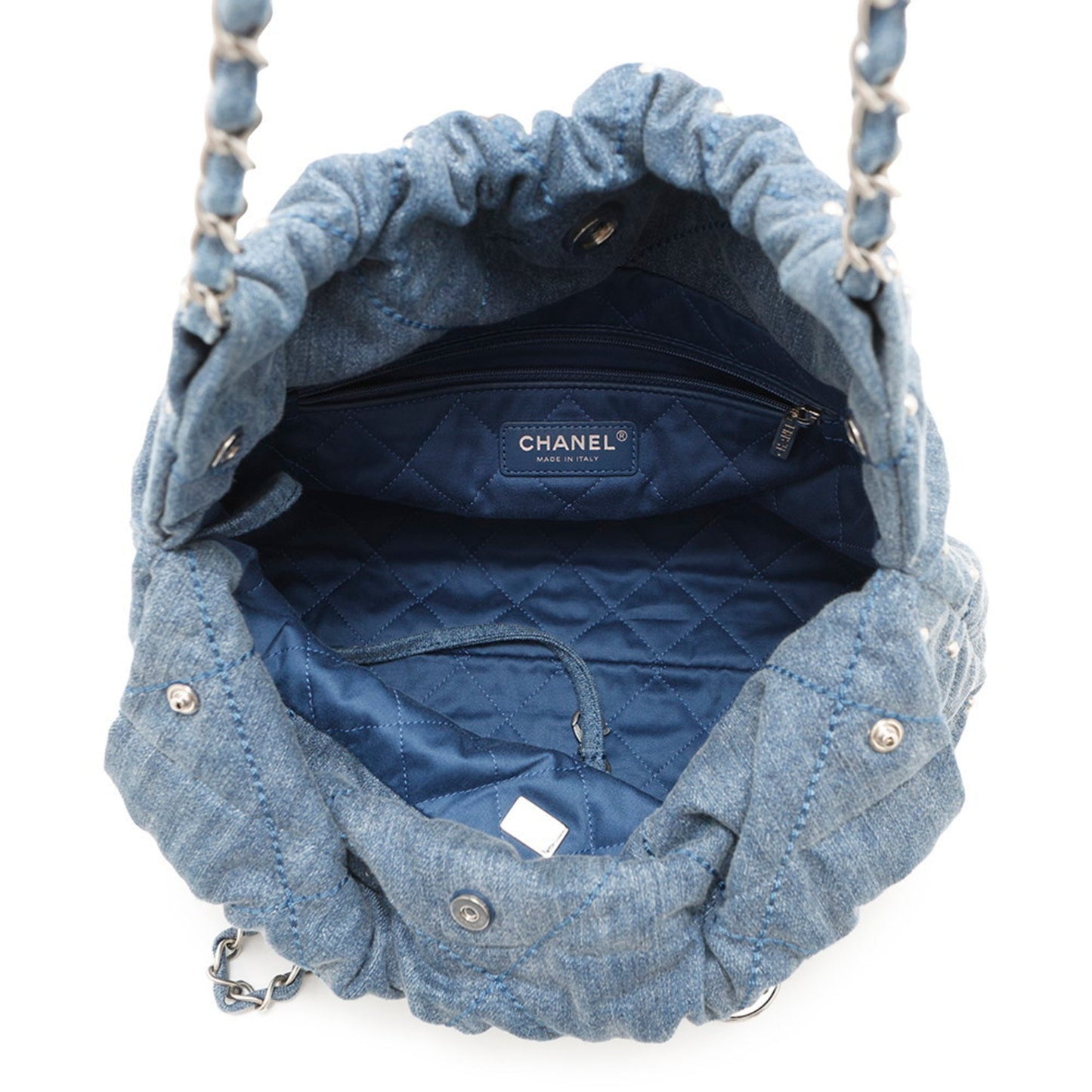 Chanel Denim Blue Shoulder Bags