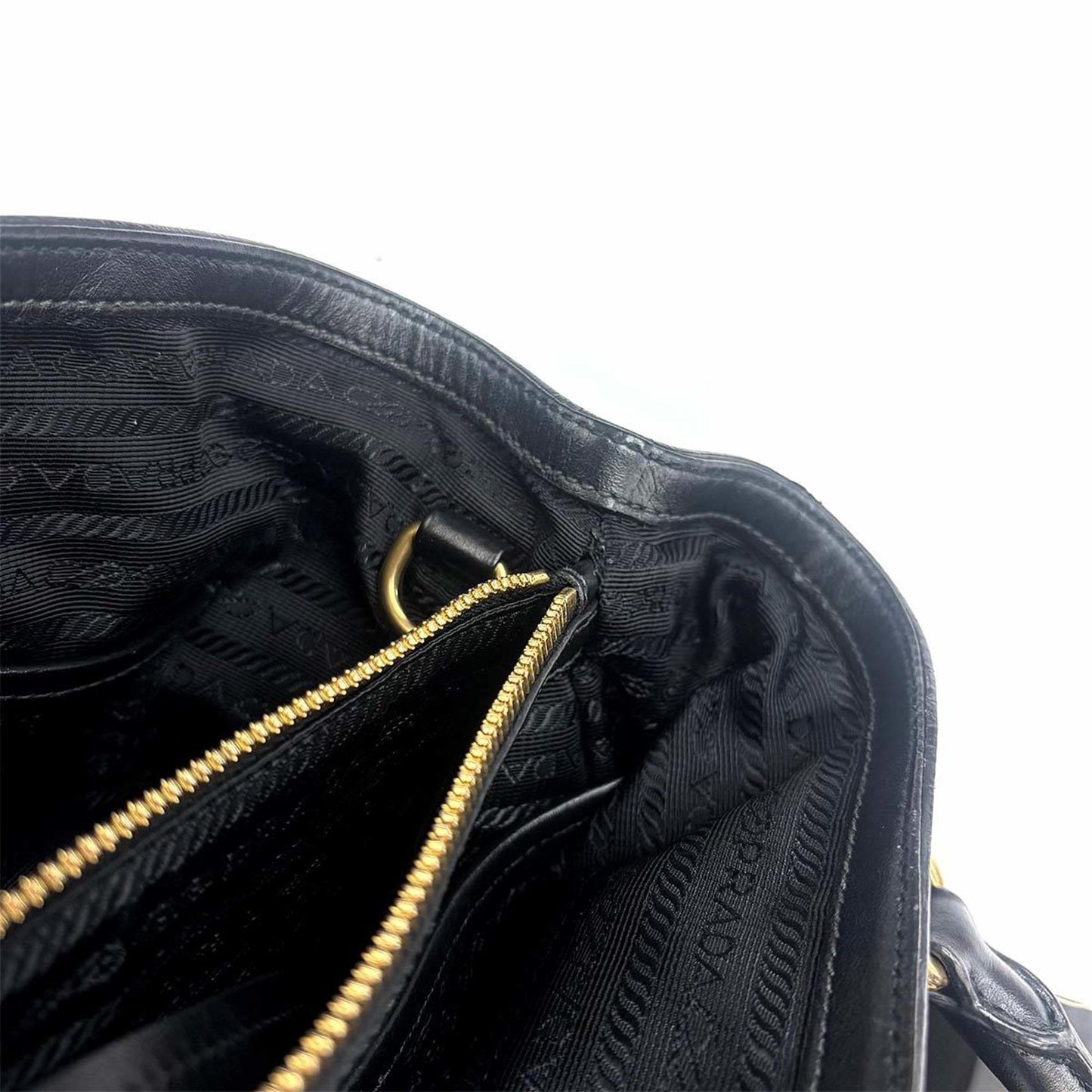 Prada Nylon Black Handbags