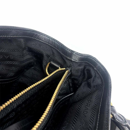 Prada Nylon Black Handbags