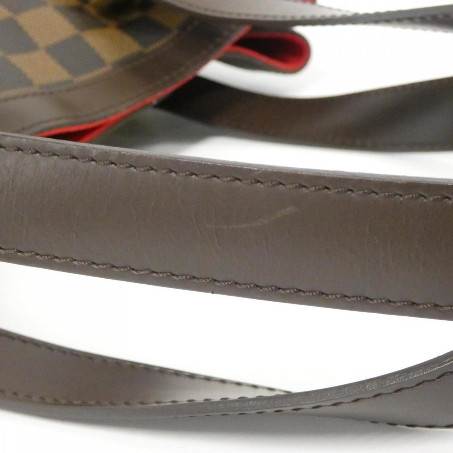 Louis Vuitton Coated Canvas Brown Handbags