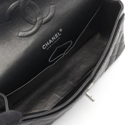 Chanel Calfskin Black Shoulder Bags