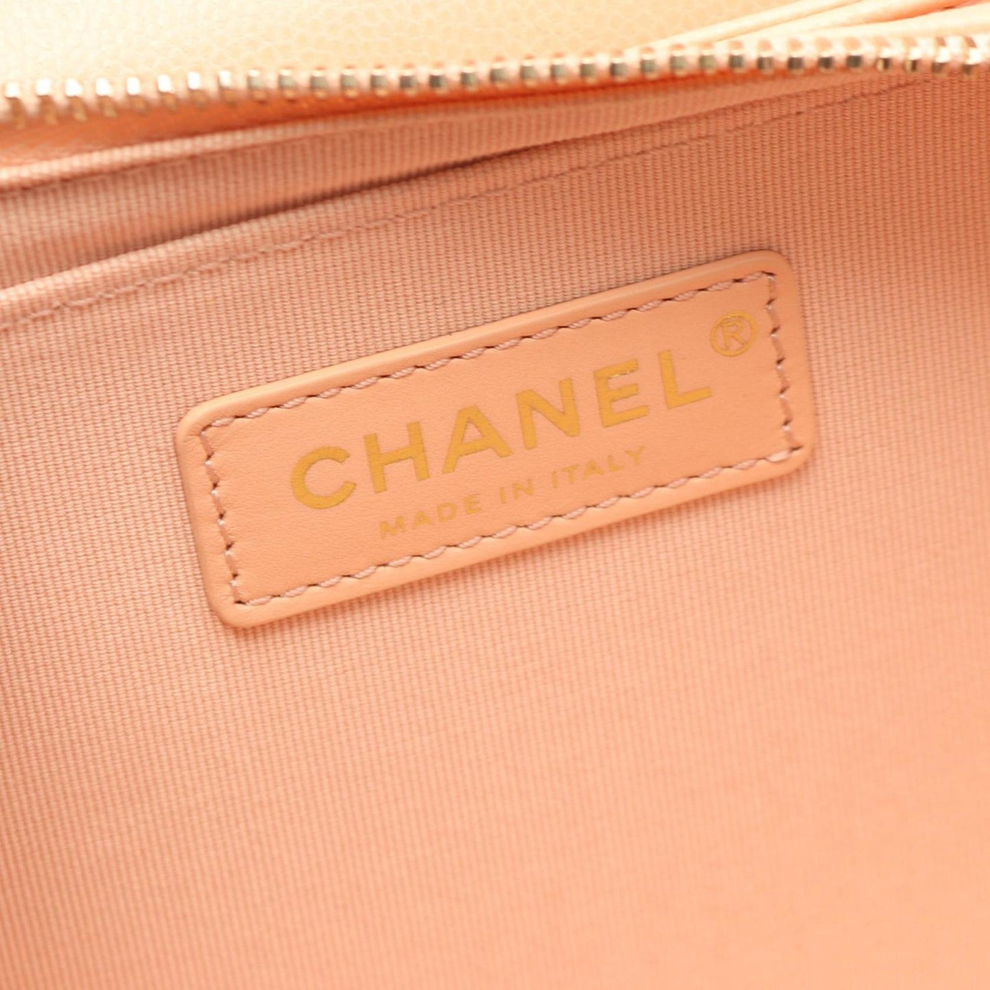 Chanel Calfskin Pink Shoulder Bags