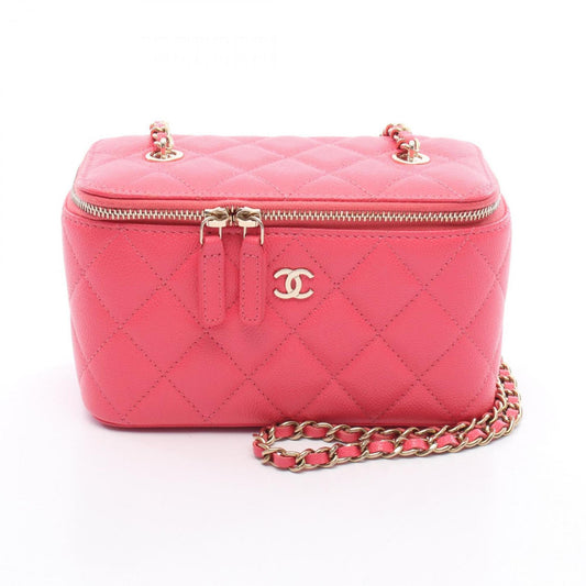 Chanel Calfskin Pink Shoulder Bags