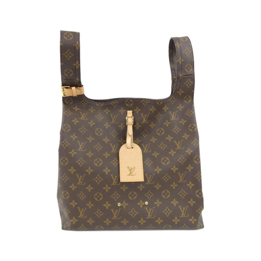 Louis Vuitton Coated Canvas Brown Handbags