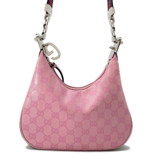 Gucci Pvc Pink Shoulder Bags