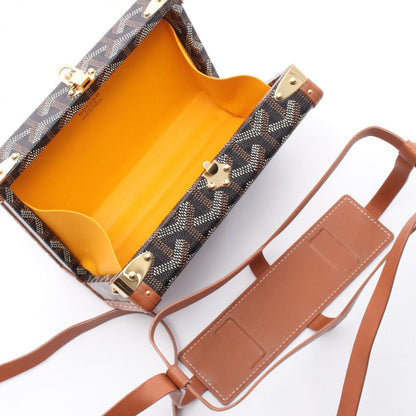 Goyard Coated Canvas Black Shoulder Bags