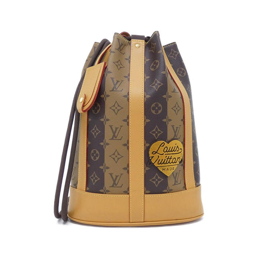 Louis Vuitton Coated Canvas Brown Shoulder Bags
