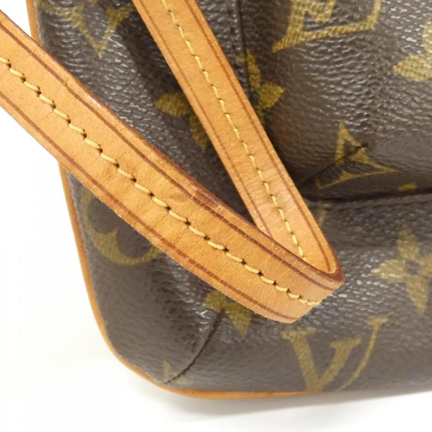 Louis Vuitton Coated Canvas Brown Handbags