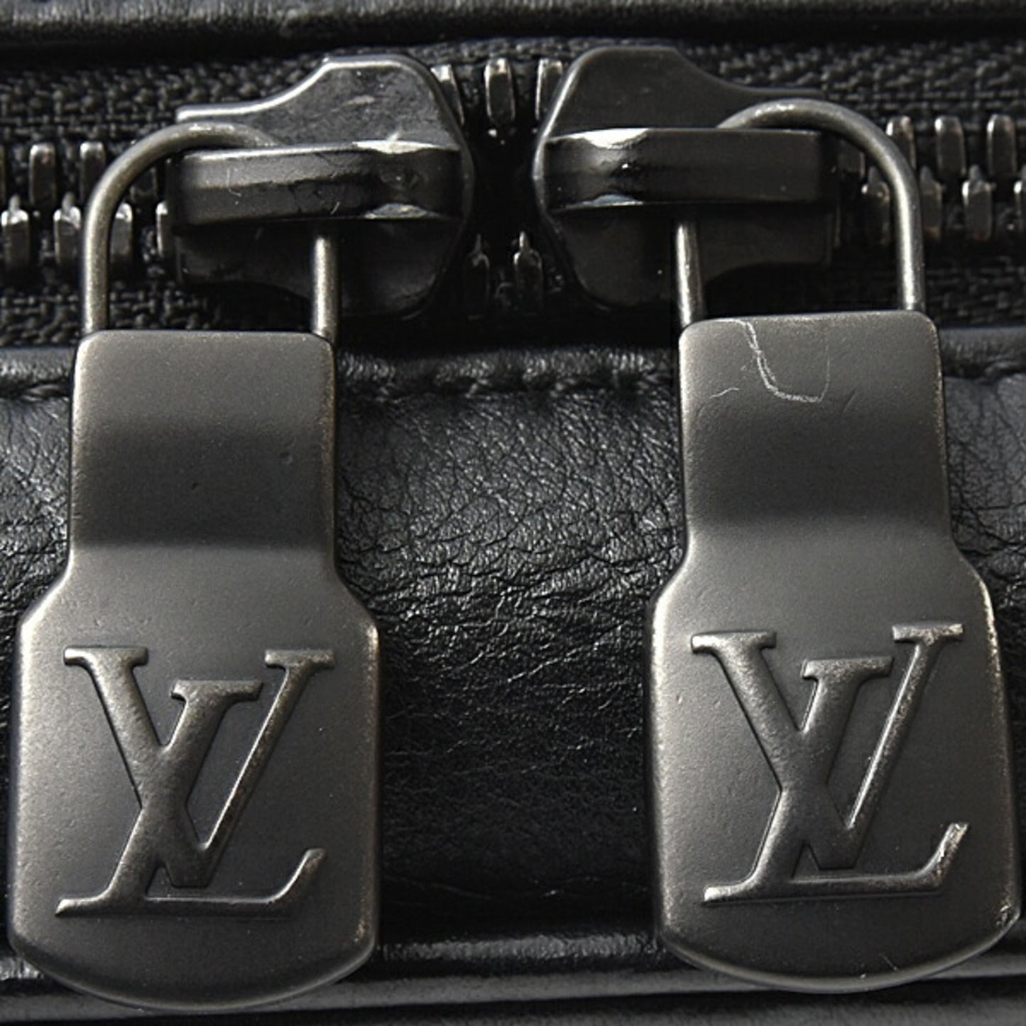 Louis Vuitton Monogram Canvas Black Clutch Bags