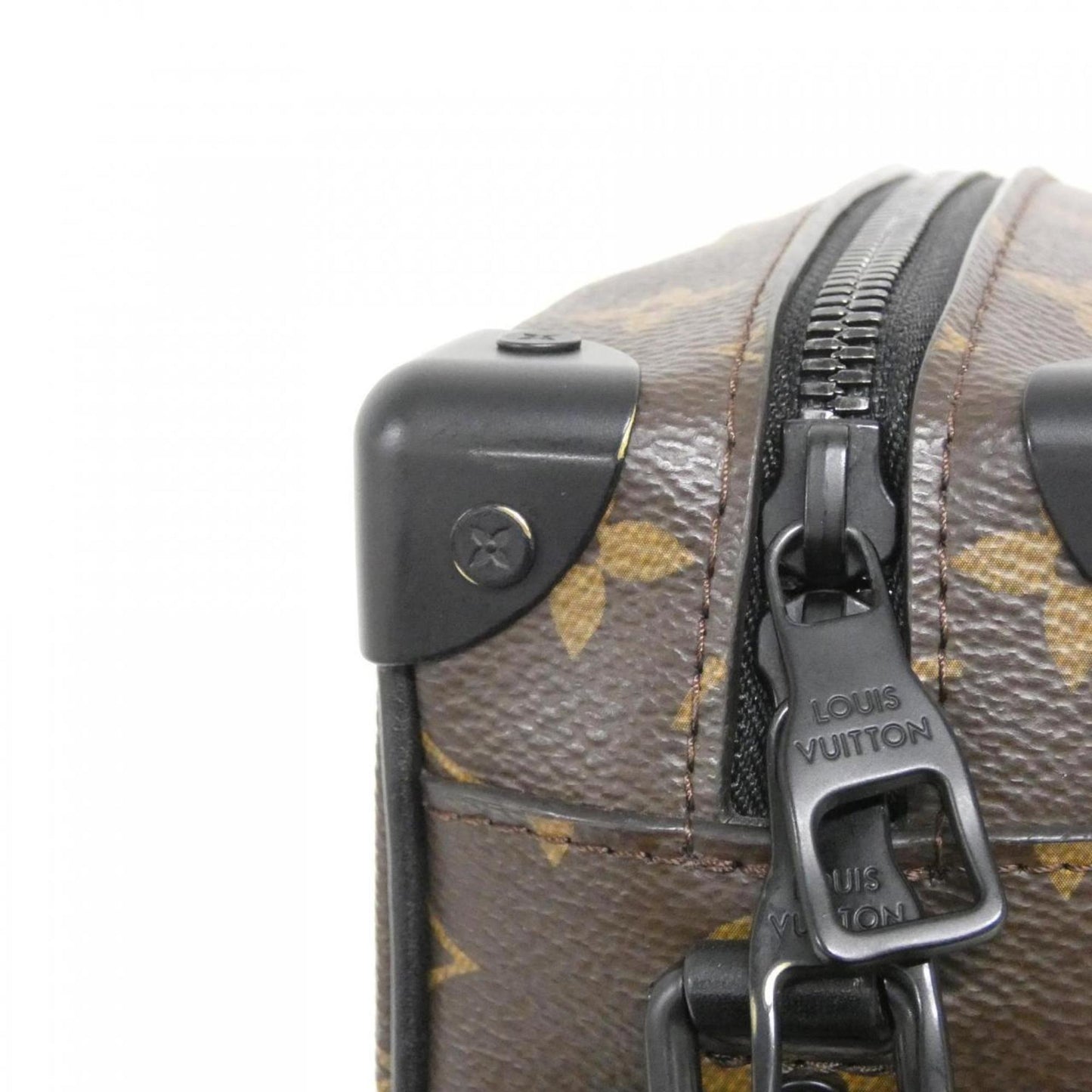 Louis Vuitton Coated Canvas Brown Shoulder Bags