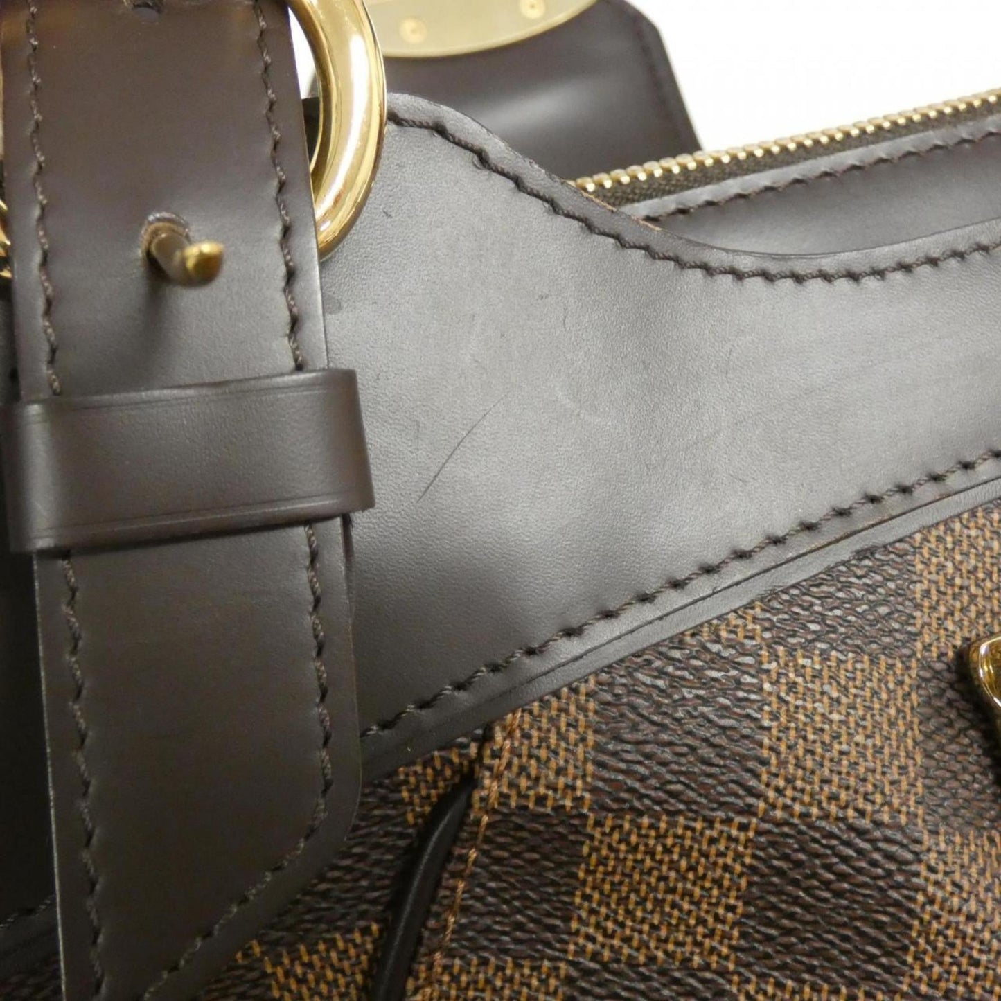 Louis Vuitton Coated Canvas Brown Handbags