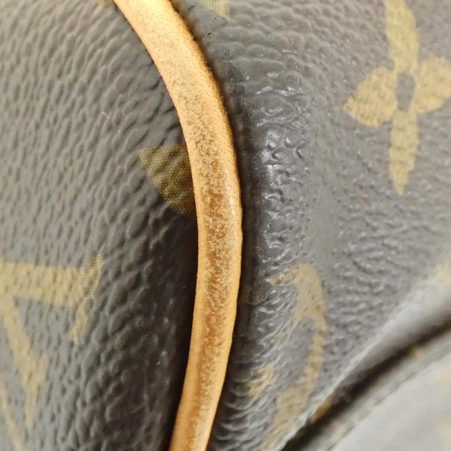 Louis Vuitton Coated Canvas Brown Travel Bags