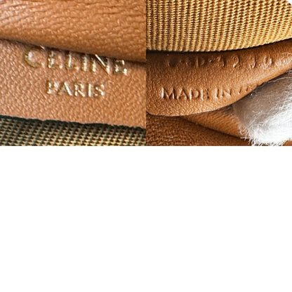 Celine Coated Canvas Brown Shoulder Bags