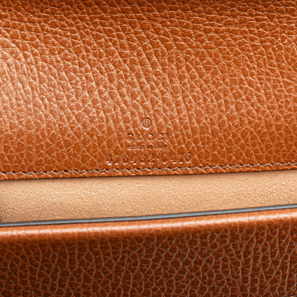 Gucci Denim Brown Shoulder Bags
