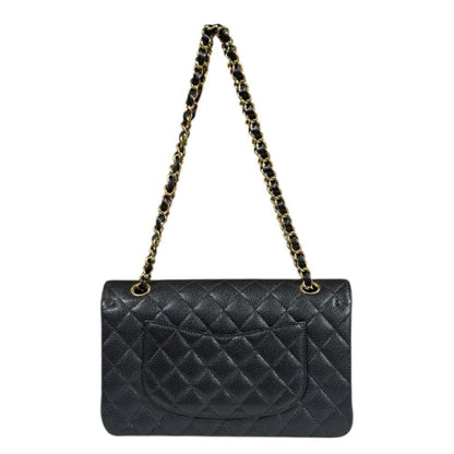 Chanel Calfskin Black Shoulder Bags