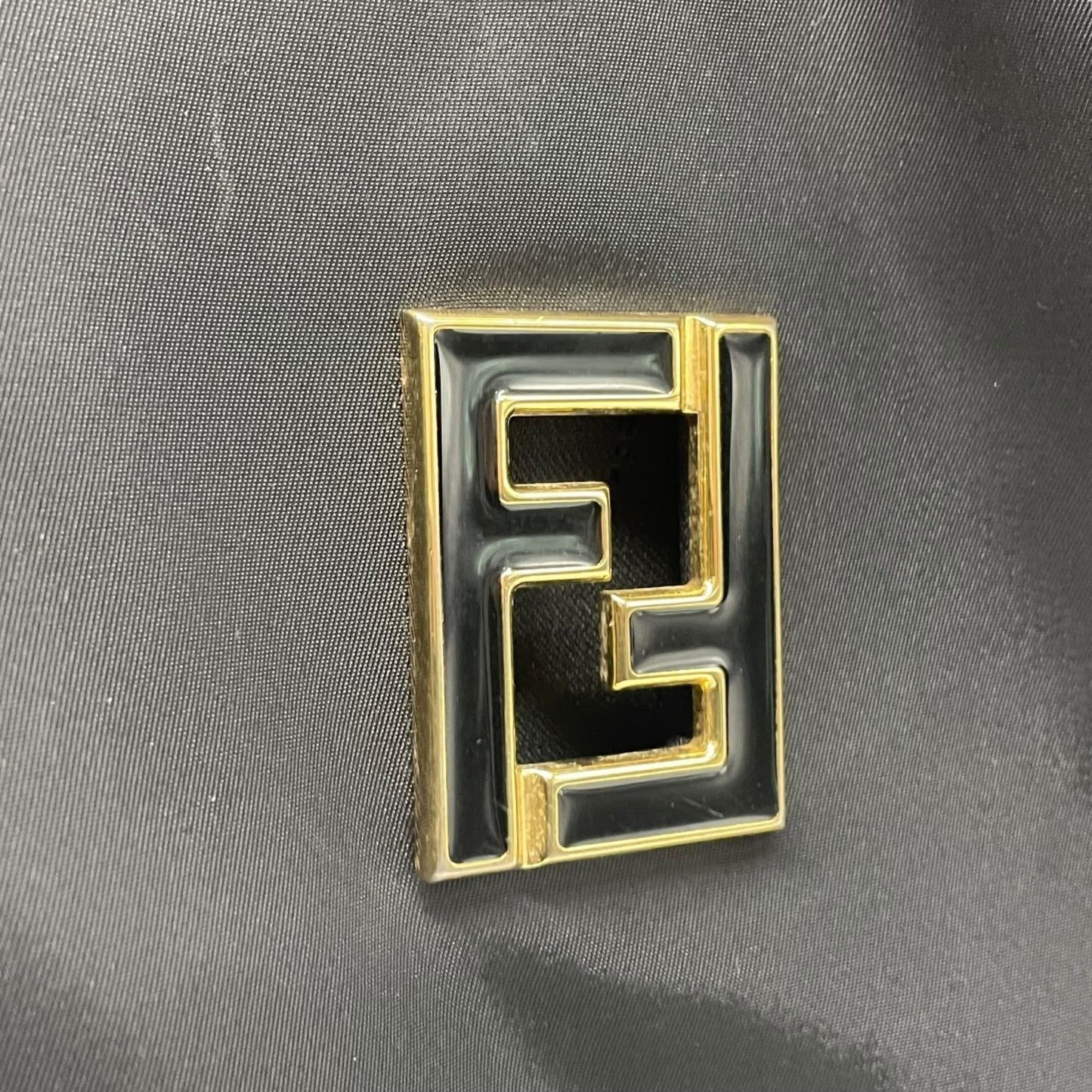 Fendi Nylon Black Tote Bags