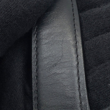 Chanel Woven Fabric Black Tote Bags
