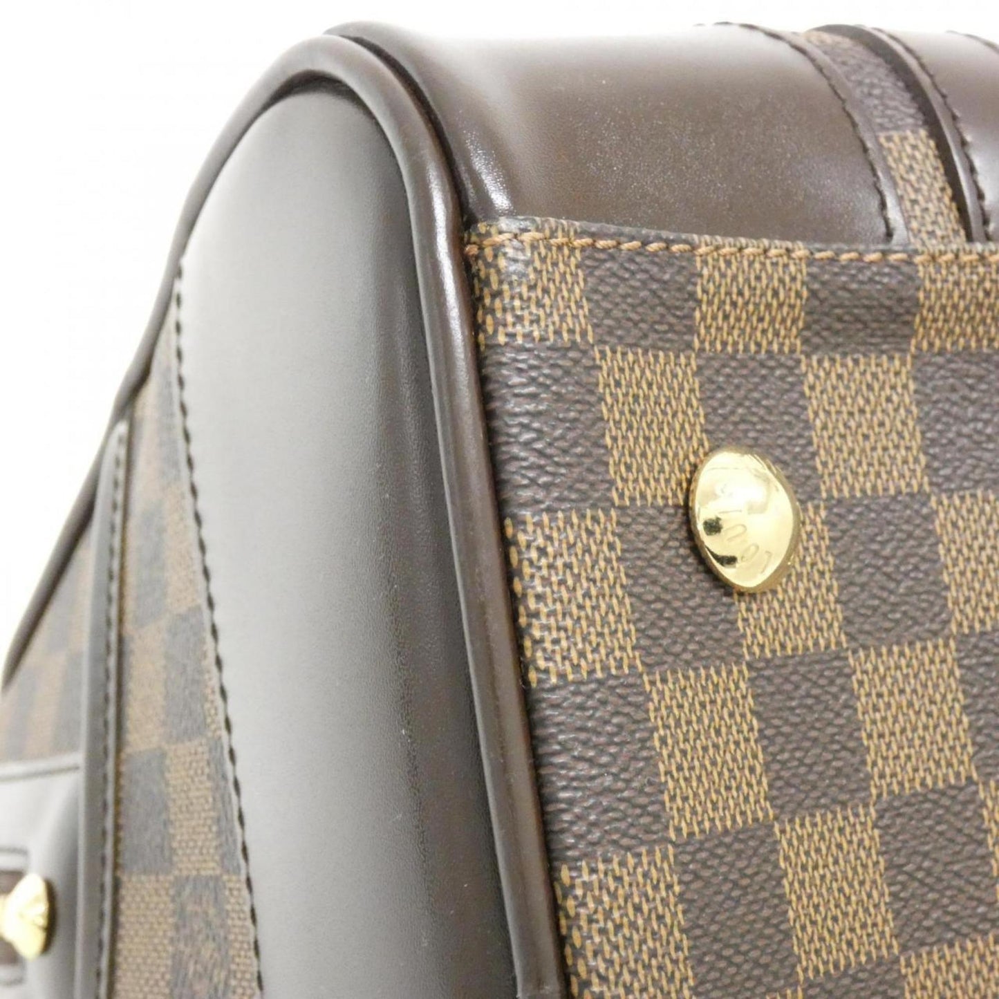 Louis Vuitton Coated Canvas Brown Handbags