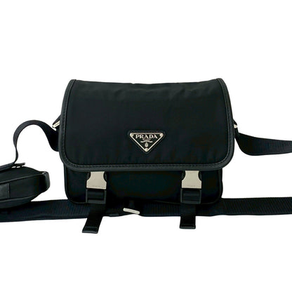 Prada Nylon Black Shoulder Bags