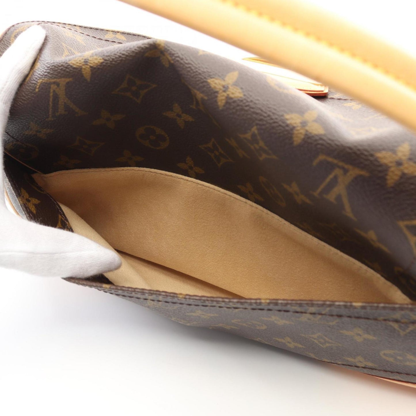 Louis Vuitton Monogram Canvas Brown Shoulder Bags