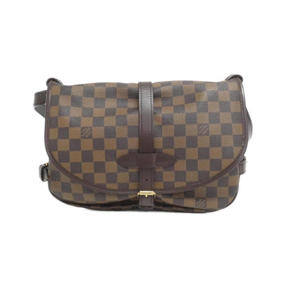 Louis Vuitton Coated Canvas Brown Shoulder Bags