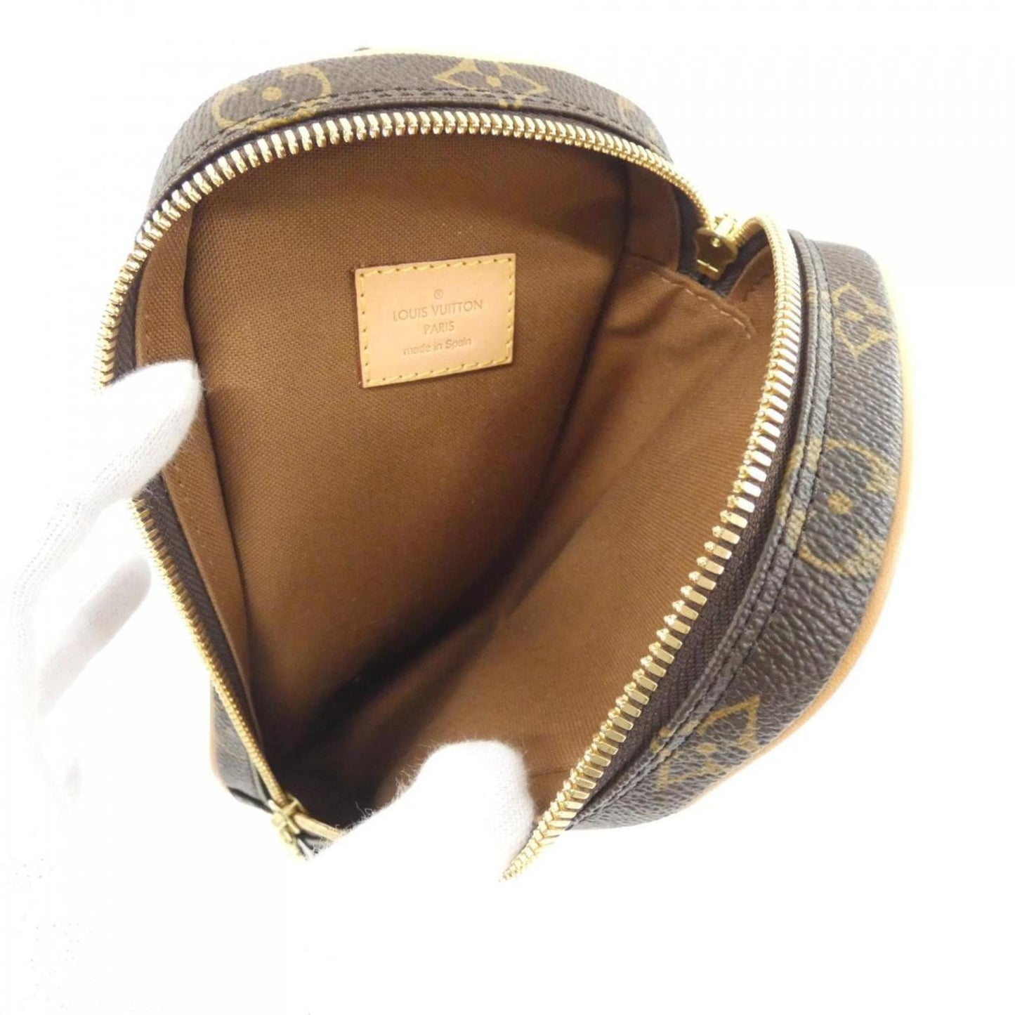 Louis Vuitton Coated Canvas Brown Shoulder Bags