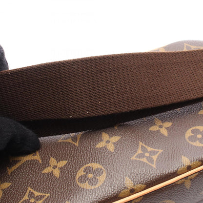 Louis Vuitton Coated Canvas Brown Crossbody Bags