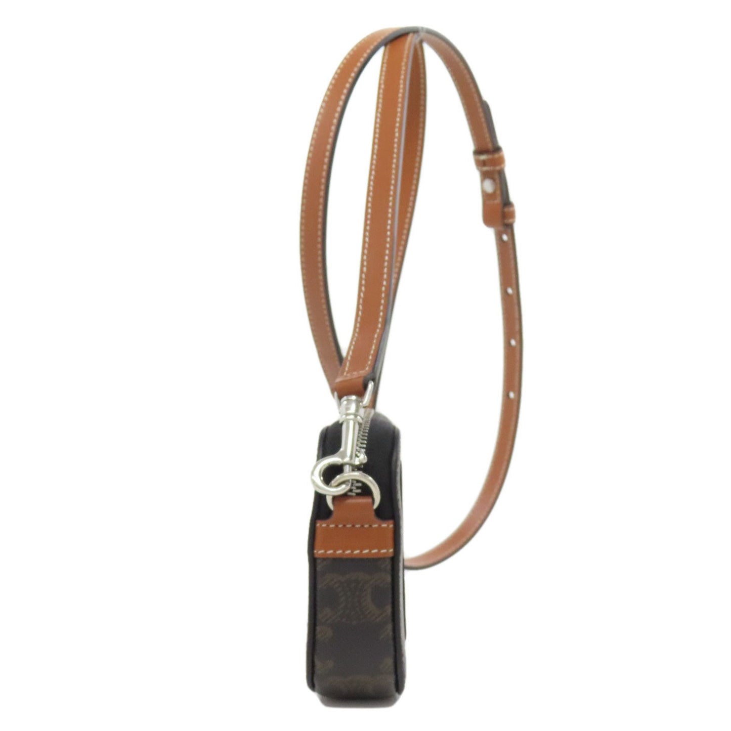 Celine Pvc Brown Shoulder Bags