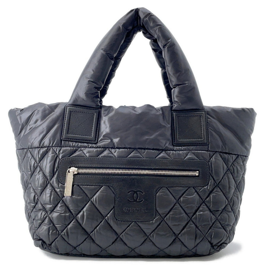 Chanel Nylon Black Tote Bags